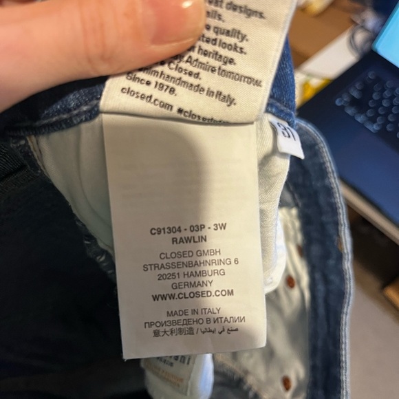 Closed NWT Rawlins High Waist Flare Jeans Classic Wash 31 - Picture 9 of 12